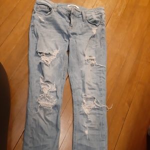 Blue Eunina Distressed Jeans